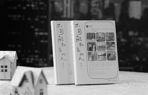 小说集封面是手绘的“鲁敏”微信朋友圈截图